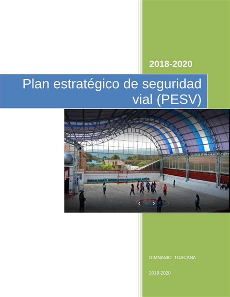 PDF Plan estratégico de seguridad vial PESV Seguridad Vial el