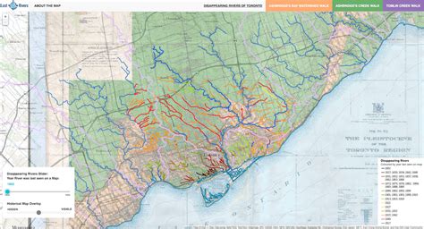 Toronto Lost Rivers Walking Maps