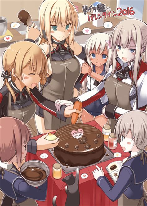 ドイツ艦のバレンタイン2016 Un9man さんのイラスト ニコニコ静画 イラスト