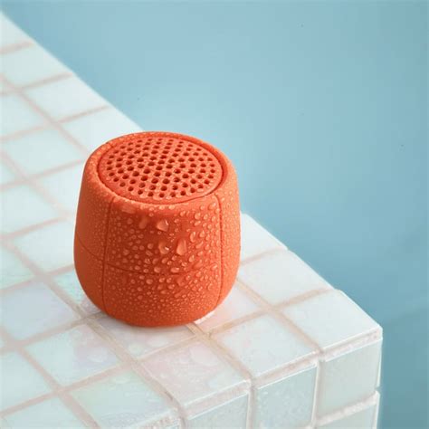 Mini Enceinte Bluetooth Mino X W Lexon Orange Made In Design