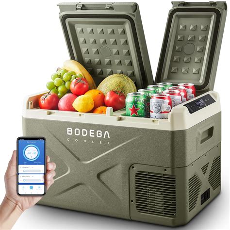 Bodegacooler Volt Car Refrigerator Portable Freezer Dual Zone App