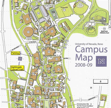 Unr Campus Map 2020