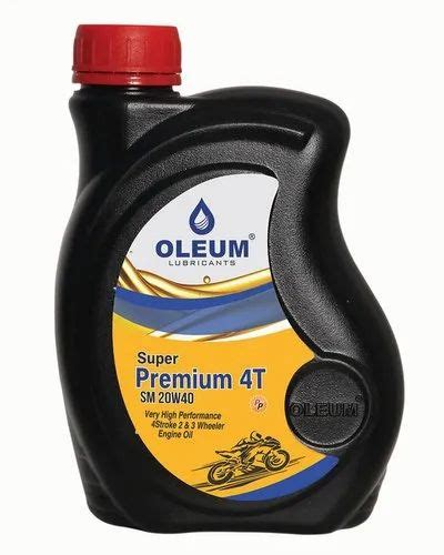 Oleum Lubricants Super Premium T Sm W Stroke Bike Engine Oil At