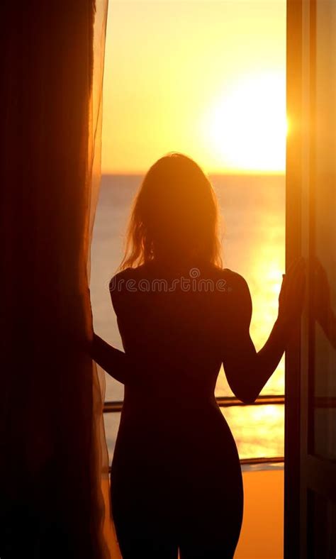 A Silhouette Of A Naked Female Figure In A Relaxed State Is Drawn In An Abstract Style Profit