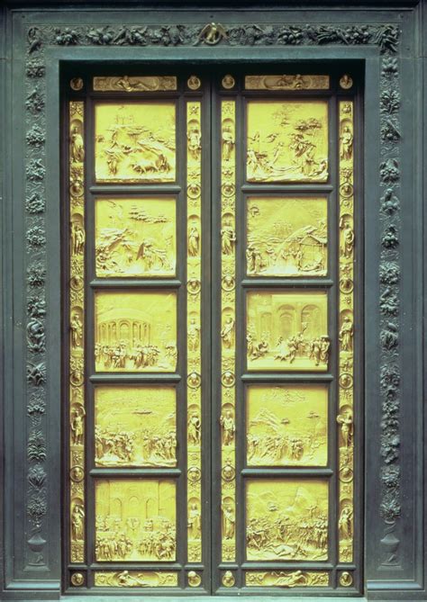 The Gates Of Paradise East Doors Comprising 10 Relief Panels