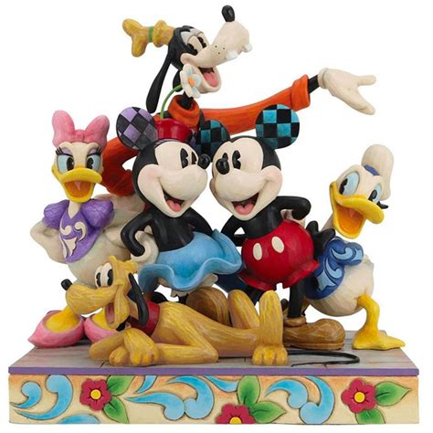 Jim Shore Mickey & Friends Group 9.5" – Cuddle Decor