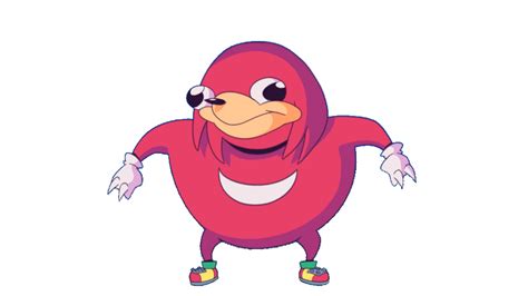 Uganda Knuckles Transparent