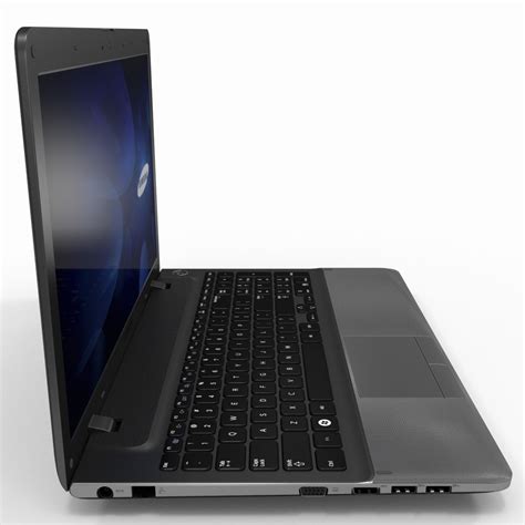 Laptop Samsung Series 3 3D Model $79 - .3ds .lwo .obj .max .ma .c4d ...