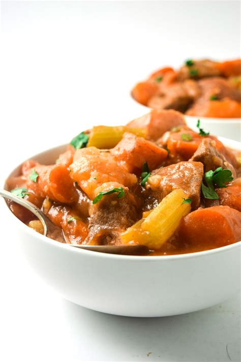 Easy Instant Pot Whole Beef Stew Paleo Keto Tastythin