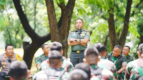 Jelang Pemungutan Suara Panglima Tni Cek Pasukan Pengaman Unjuk Rasa