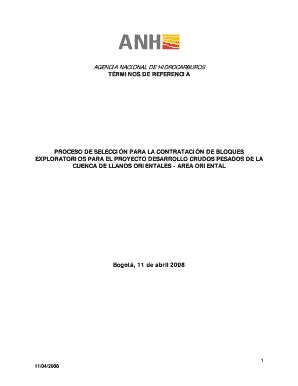 Completable En línea Terminos de Referencia Comparado AZ CL sin control