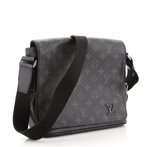 Louis Vuitton District Pm Monogram Eclipse Canvas Log Paul Smith