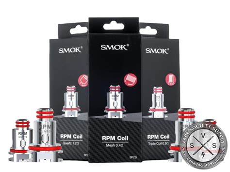 SMOK RPM Replacement Coils Pack Of 5