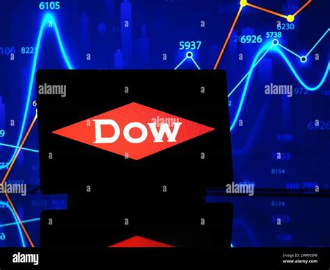 Germany 21st Feb 2024 In This Photo Illustration The Dow Chemical Company Logo Seen