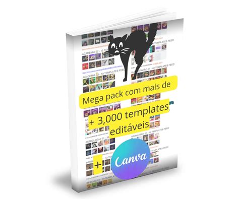 Mega Pack De 3 000K Templates Editáveis Canva Outros DFG