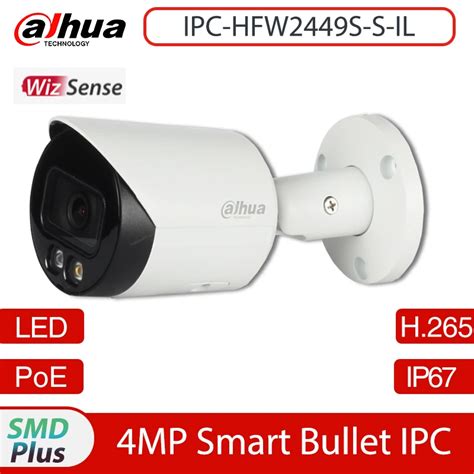 Dahua Ipc Hfw S S Il Mp H Smart Full Color Dual Light Ir M