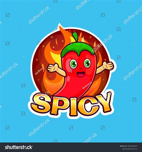Hot Chili Mascot Vector Graphics Kind Stock Vector Royalty Free 2267816075 Shutterstock