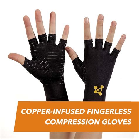 Compression Copper Gloves For Arthritis Hands Rheumatoid Arthritis