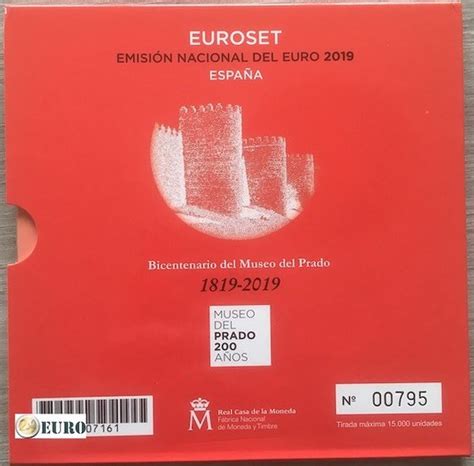 Serie De Euro Bu Fdc Espa A Monedas De C Ntimo A Euros