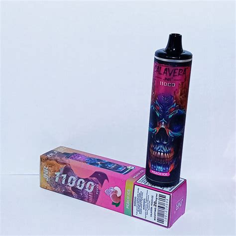 Jnr Calavera Rechargeable Disposable Puffs Peach Ice Royal Smokers