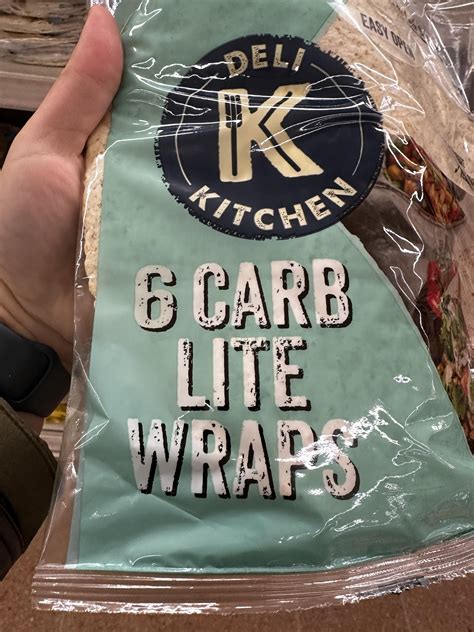 Sainsbury’s Low Carb Wraps Cheekiness R Ketouk