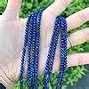 Amazon 1 Strand Adabele Natural Dark Sapphire Blue Quartz Healing