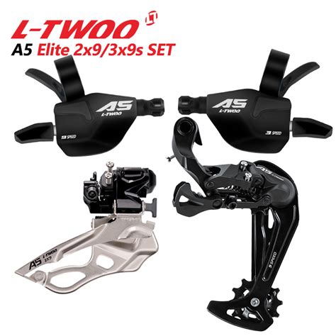 Ltwoo A5 2x9 Speed 3x9 18s 27s Elite Groupset Shifter Lever Rear