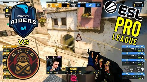 Movistar Riders Vs Ence Highlights Esl Pro League Playoffs