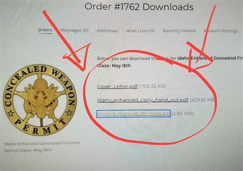 Idaho Enhanced Concealed Firearms Permit Class Date Tbd Hughston