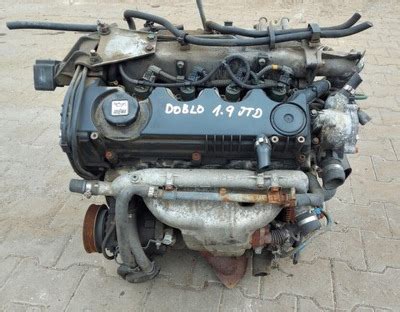 SILNIK FIAT DOBLO 1 9 JTD 223B1000 KOMPLET 12987820404 Oficjalne