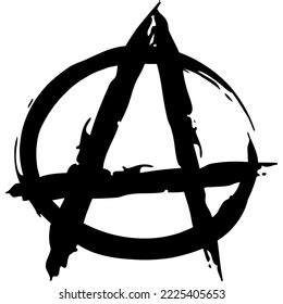 Anarchy Symbol Vector Design Art Stock Vector (Royalty Free) 2225405653 ...