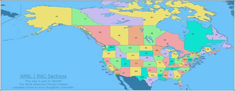 Arrl Field Day 2024 Section Map - Benny Arlinda