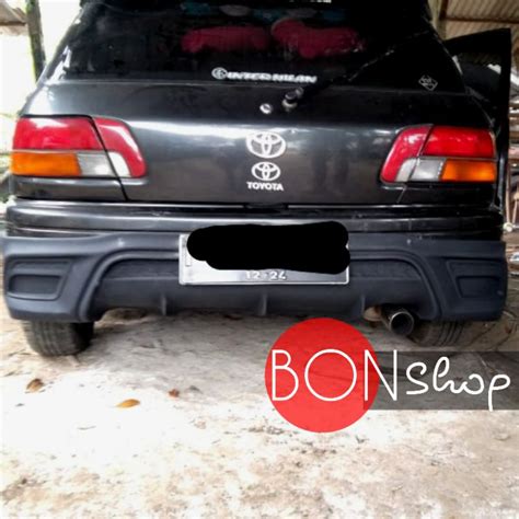 Jual Bisa COD Bodykit Belakang Add On Toyota Starlet Kapsul Tahun