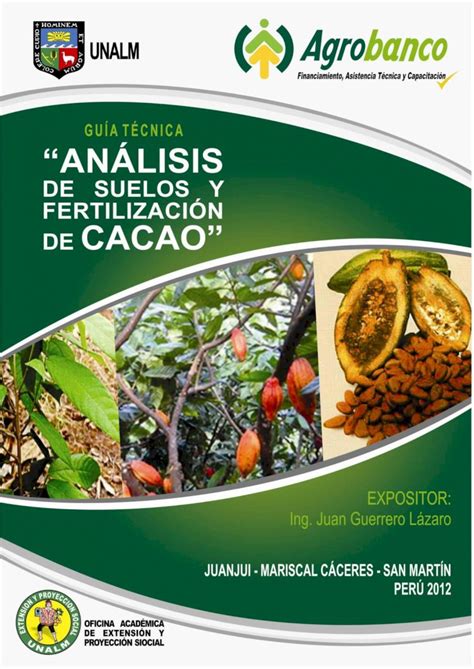 PDF ANÁLISIS DE SUELOS Y FERTILIZACIÓN DE CACAO Eficiencia de las