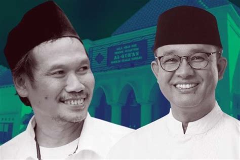 Jadi Capres 2024 Ganjar Pranowo Dan Anies Baswedan Silaturahmi Ke Gus