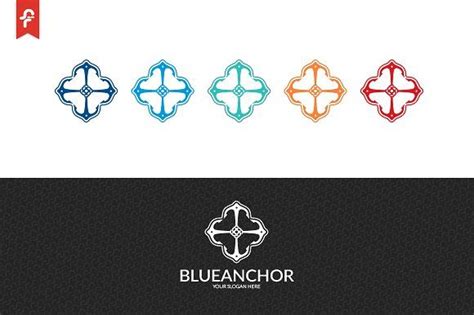 Blue Anchor Logo #Anchor#Blue#Templates#Logo