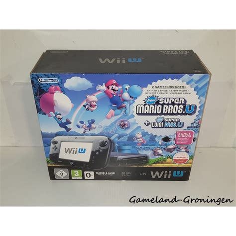 Nintendo Wii U Gb Mario Luigi Premium Pack Kopen Gameland Groningen