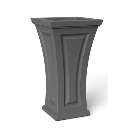 Stylish Mayne Cambridge 28 Tall Traditional Plastic Planter In