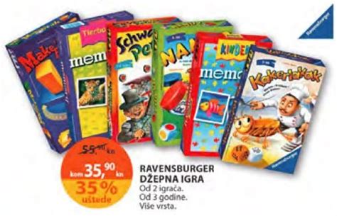 Ravensburger džepna igra Muller Akcija Njuškalo katalozi