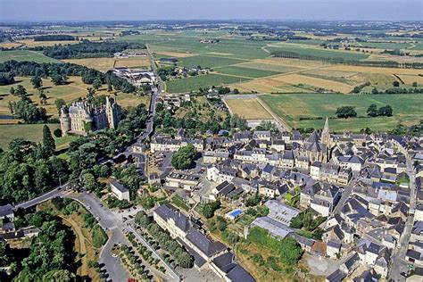 Photo aérienne Brissac quince 8 Maine et Loire PAF