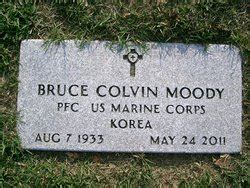 Bruce Colvin Moody M Morial Find A Grave