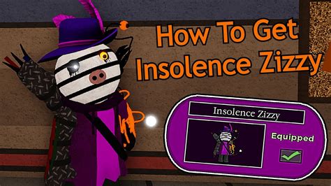 Piggy The Lost Book Hunt Event How To Get Insolence Zizzy All