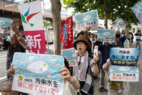 Comienza El Vertido De Agua Tratada De Fukushima Mientras Siguen Las