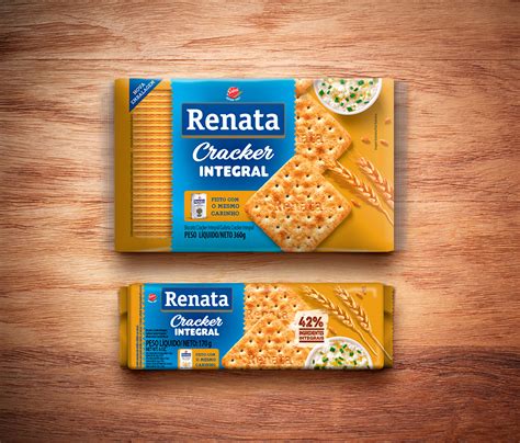 Biscoito Renata Laminado Cracker Integral G E G Selmi