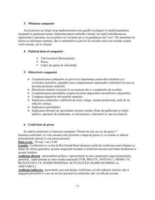 Plan De Management PDF