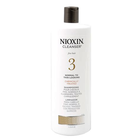 Nioxin System 3 Cleanser 1 Litre - The Beauty Lounge