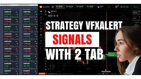 Strategy Using Vfxalert Signals With 2 Tabs Iq Option Trading PRO