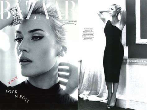 Kate Winslet In Harper S Bazaar April Issue Kate Winslet She S A