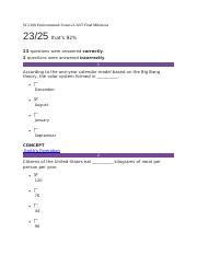 SCI 200 Environmental Science LAST Final Milestone Docx SCI 200