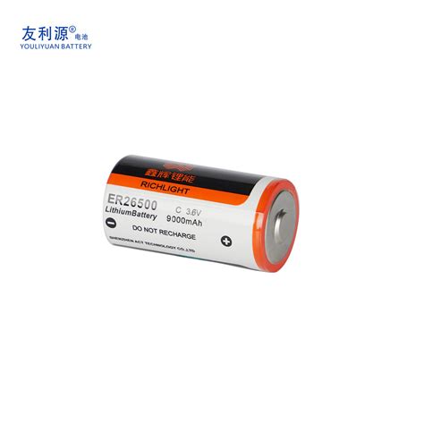 Er26500 Industrial Use Cylindrical Unrechargeablee Lithium Battery